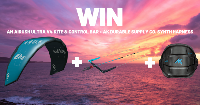 Airush Ultra V4 kite & control bar Giveaway