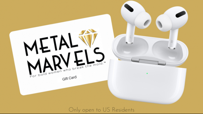 $200 Metal Marvels Gift Card + Airpods Pro Giveaway