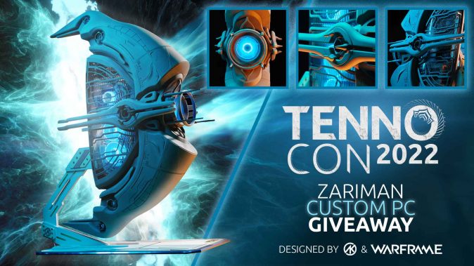 TennoCon Custom Zariman PC Giveaway