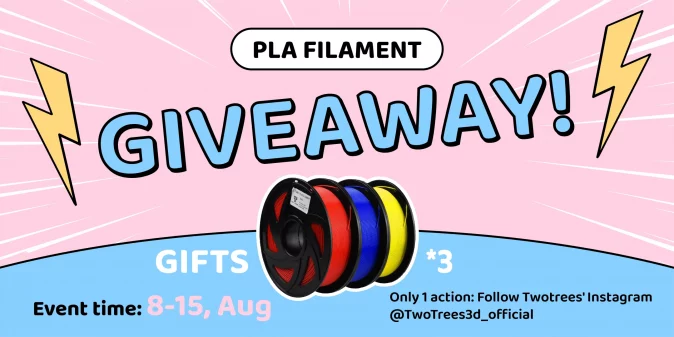 TwoTrees Filament Giveaway