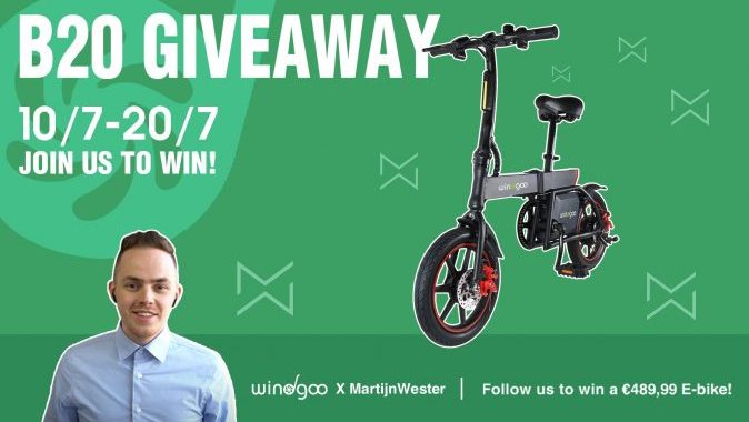 WINDGOO B20 EBIKE GIVEAWAY