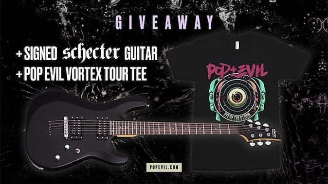 Signed Schecter Guitar Giveaway