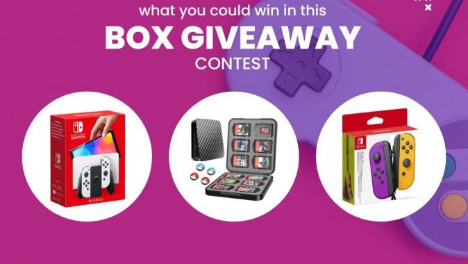 Nintento products and accessories Giveaway