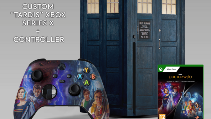 Custom “TARDIS” Xbox Series X Giveaway