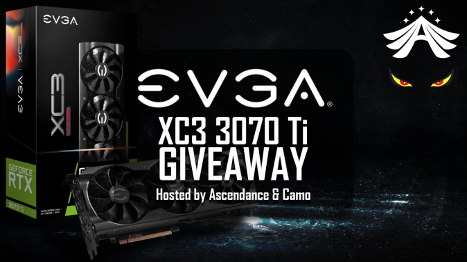 EVGA RTX XC3 ULTRA 3070ti Giveaway