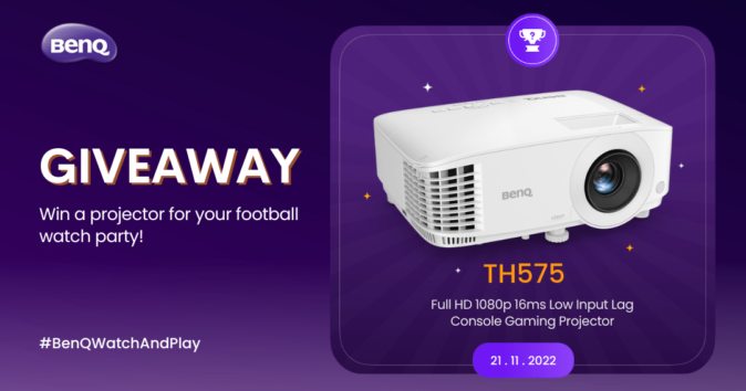 Projector For Your Football Watch Party Giveaway