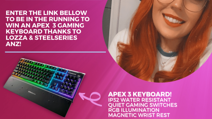 SteelSeries ANZ Apex 3 Giveaway