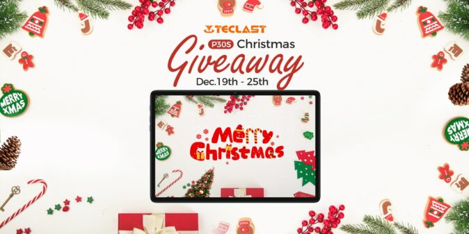 Teclast Santa Giveaway P30S Tablet Giveaway