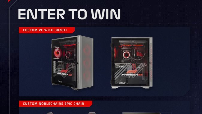 Ultimate F1 Manager PC Gaming Setup Giveaway