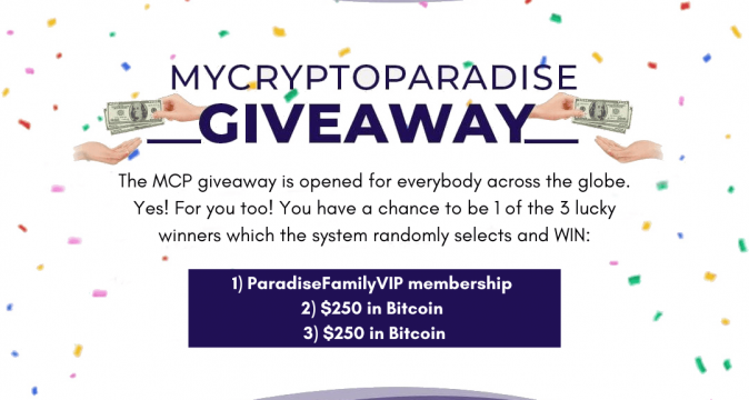 $250 USD in Bitcoin Giveaway