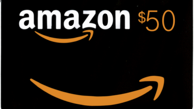 SEPTEMBER $50 USD Amazon Gift Card Giveaway