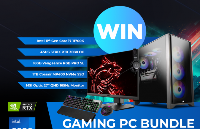 £2,000 Epic CCL Gaming PC Bundle Giveaway