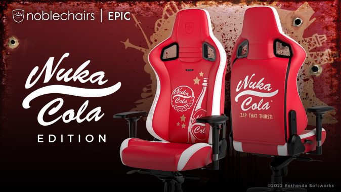 noblechairs EPIC Fallout Nuka-Cola Edition Giveaway