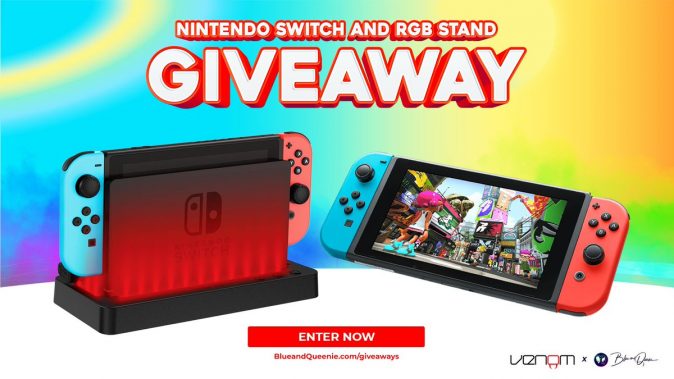 Nintendo Switch with Venom RGB Stand Giveaway