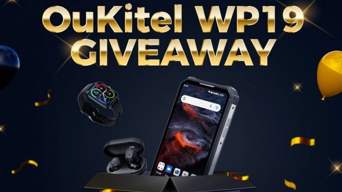 Oukitel WP19 Rugged Smartphone Giveaway