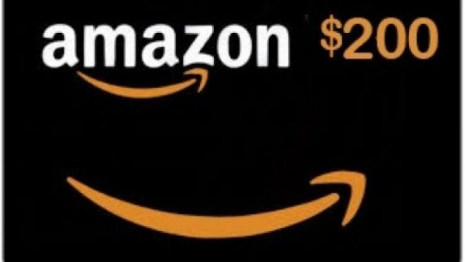 January $200 USD Amazon E-gift Card Giveaway