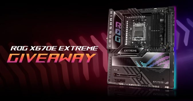 ROG Crosshair X670E Extreme Motherboards Giveaway