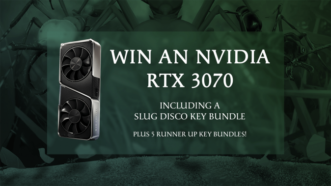 NVIDIA RTX 3070 & SLUG DISCO GAMES BUNDLE GIVEAWAY