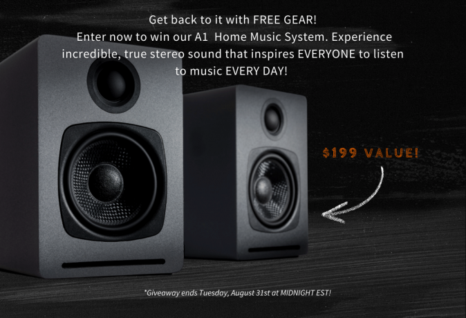 A1 Desktop Bluetooth Speakers Giveaway