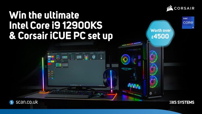 Ultimate 3XS Intel Core i9 & CORSAIR iCUE PC Giveaway