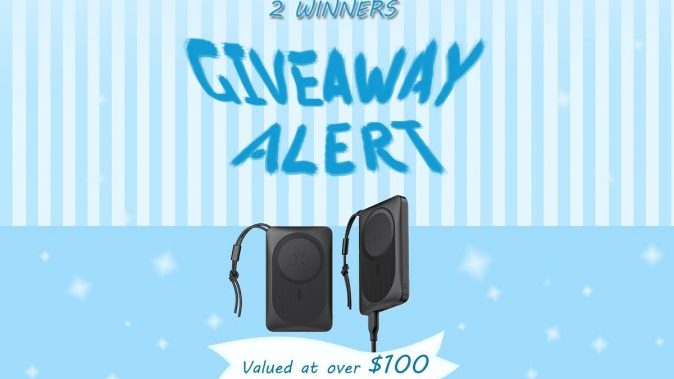 Veger Magnetic Wireless Portable Power Bank Monthly Giveaway