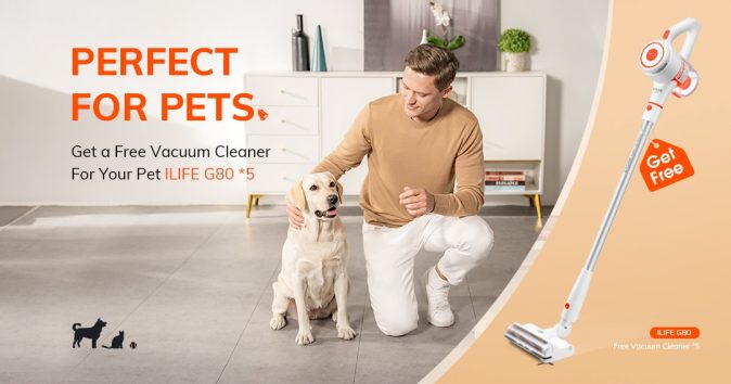 ILIFE G80 Cordless Stick Vacuum Cleaner Giveaway