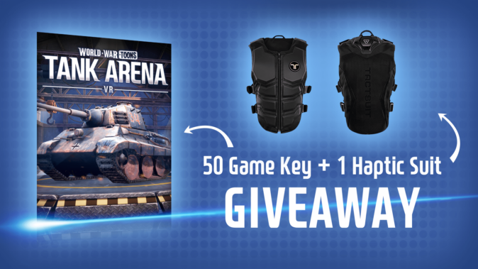Haptic Suit & World War Toons: Tank Arena Quest Key Giveaway