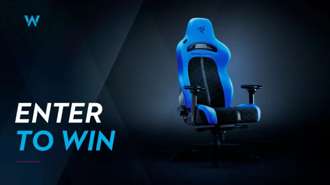 Razer Enki Pro Williams Esports Edition Gaming Chair Giveaway
