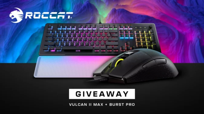 ROCCAT Monthly Giveaway (August 2023)