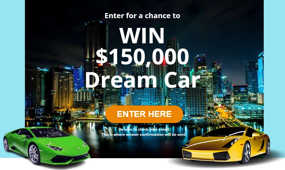 $150,000 Dream Car Giveaway